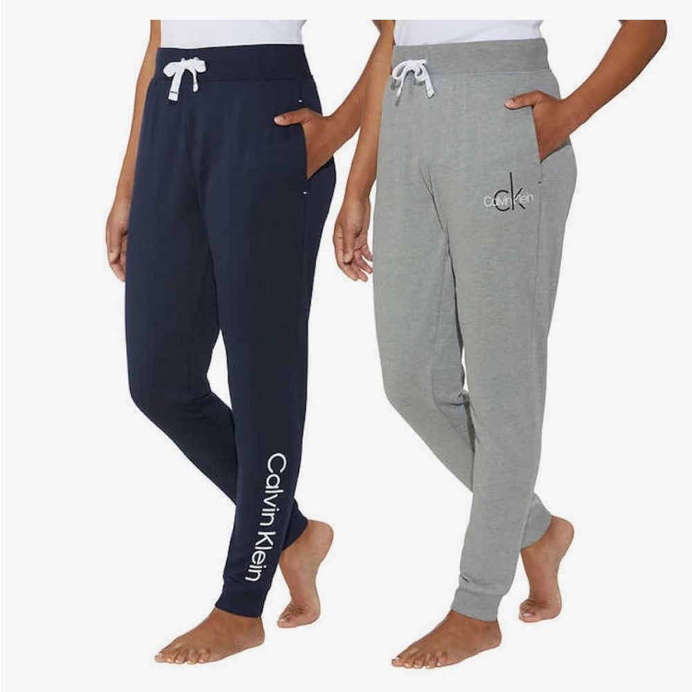 Calvin Klein Women’s 2 Pack French Terry Joggers